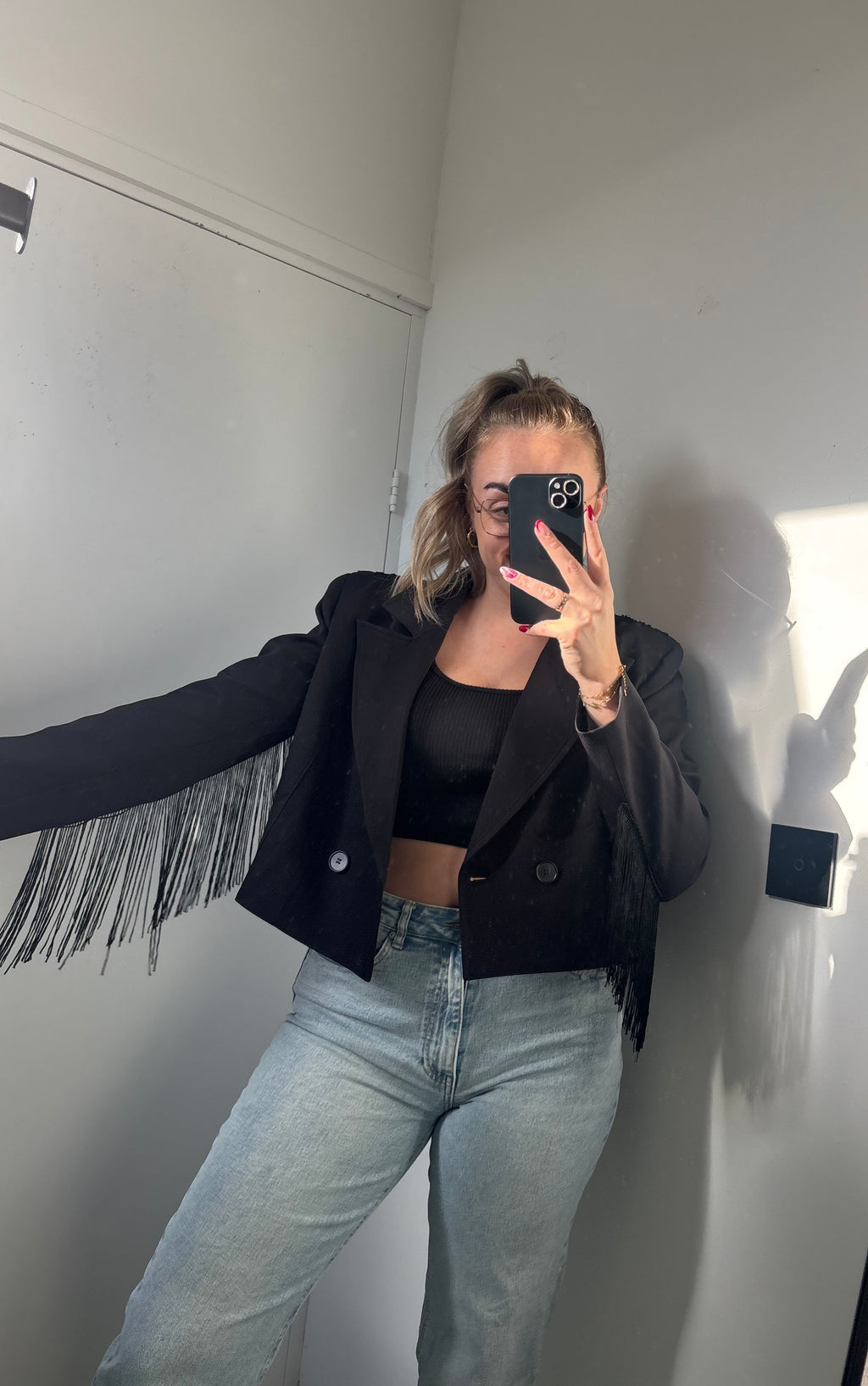 Blazer met detail