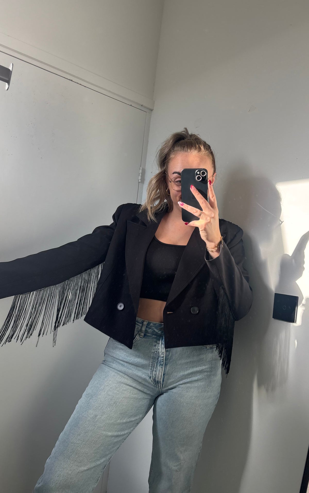 Blazer met detail